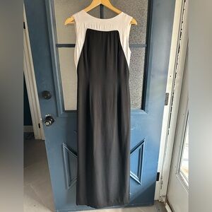 Vintage Jessica McClintock Bridal Black & White Gown